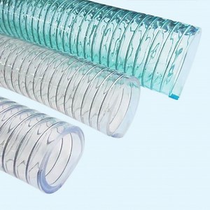 [Hot Item] 6 Inch Transparent PVC Steel Wire Spring Hose Oil Conveying Steel Wire Pipe