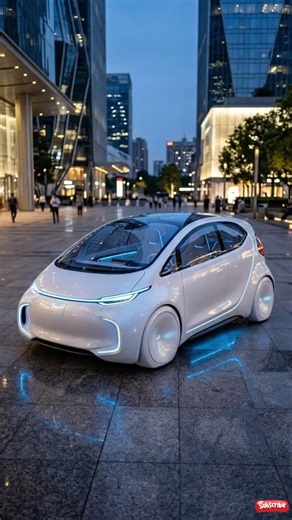 The Future of City Driving? AI Compact Bubble EV 🫧🚗