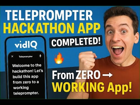 HACKATHON APP 🔥 COMPLETED!”“From ZERO → WORKING App!