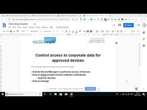 How to restrict which devices can access G suite | Onsite Helper Australia
