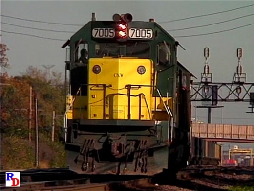 Metra and the Chicago & Northwestern in the Chicago suburb of Elmhurst in the early 1990s. From the Pentrex show "Today's Chicago Railroads" https://rfd.video/ChicagoRoads | Railfan Depot