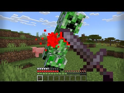 Realistic Blood Effect in Minecraft Bedrock