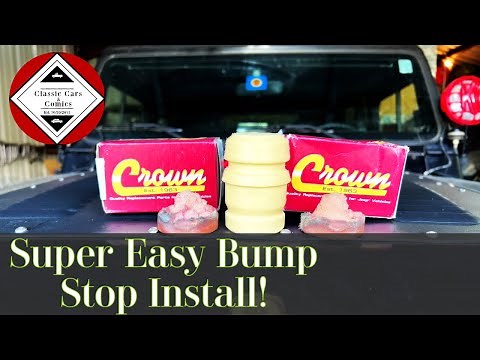 Easiest Way to Install a Bump Stop for a TJ Jeep! Ep. 19 #jeep #jeepwrangler #jeeptj