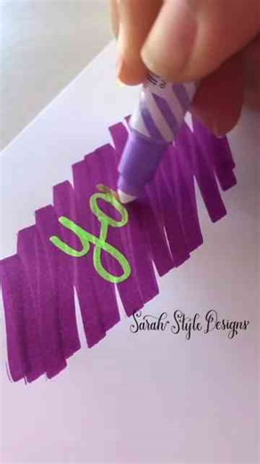 Yay lettering watch simple letters turn into creative art