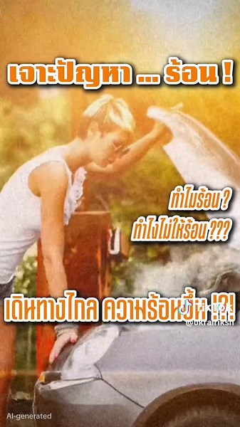 คำเชิญชวนให้ดู (Call to Action) 🔥 ห้ามพลาด! สำหรับนักขับทางไกลทุกคนที่กังวลเรื่องรถร้อน (Overheat) คลิปนี้มีคำตอบที่ชัดเจนและครอบคลุมที่สุด! ดูจบแล้วจะเข้าใจถึงสาเหตุที่แท้จริงของความร้อนขึ้น ไม่ว่าจะเป็นตอนรถติด หรือตอนวิ่งด้วยความเร็วสูง พร้อมรู้วิธีการป้องกันและแก้ไขที่ถูกจุด เพื่อการเดินทางที่ราบรื่นและปลอดภัย คำบรรยายวิดีโอ (Video Description) วิดีโอนี้คือคู่มือฉบับย่อในการทำความเข้าใจปัญหา 'ความร้อนขึ้น' (Overheat) ขณะขับรถทางไกลอย่างละเอียด โดยช่างผู้มีประสบการณ์ ผู้บรรยายได้จำแนกสาเหตุข