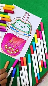 Drawing Paint Art cute kawaii satisfying speed art shorts