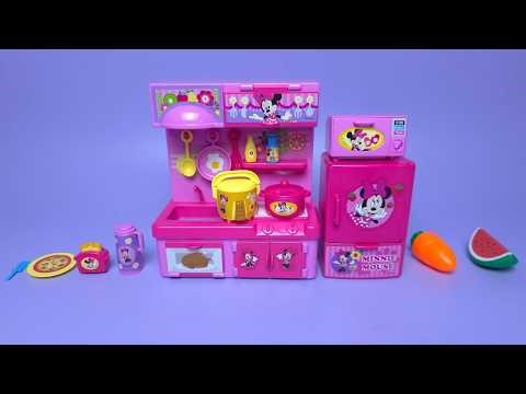 Disney Minnie Mouse Kitchen Set Satisfying with Unboxing Toys Collection ASMR #967
