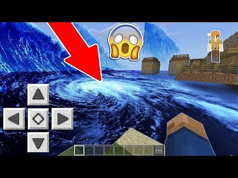 Realistic Hurricane Trick in MCPE 1.2! (Minecraft PE)