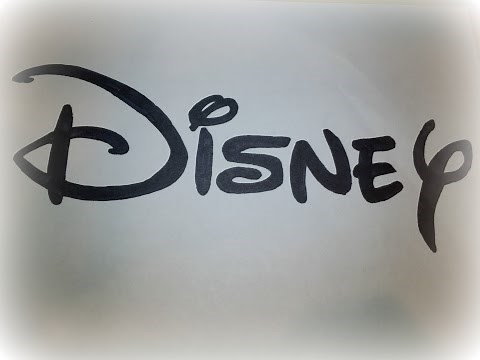 How to Draw the Disney Logo | Logo Drawing