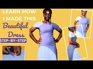 How to Sew This Beautiful Dress from Scratch (Step-by-Step Tutorial)