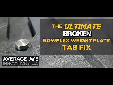 The Ultimate DIY Fix for Broken 552 & 1090 Bowflex SelectTech Weight Plate Tabs