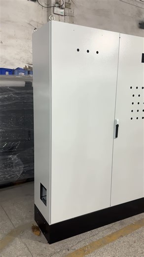 ES cabinet, double front doors, rear sealed panel, cold-rolled steel galvanized steel#sheetmetal #sheetmetalfabrication #sheetmetal #配电箱 #metalmanufacturing