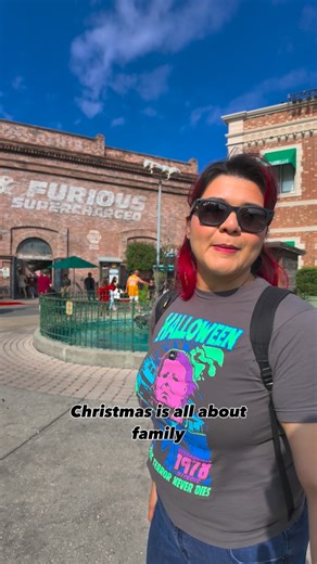 Sharp Productions on Instagram: "Christmas is about family #fastandfurious #universalstudiosflorida #fastandfurioussupercharged #family #holiday"