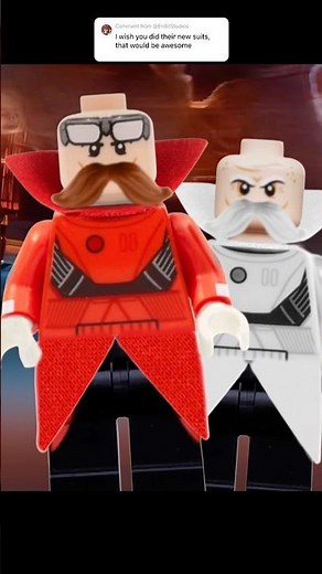 Eggman & Gerald Robotnik LEGO Minifig #Sonic3