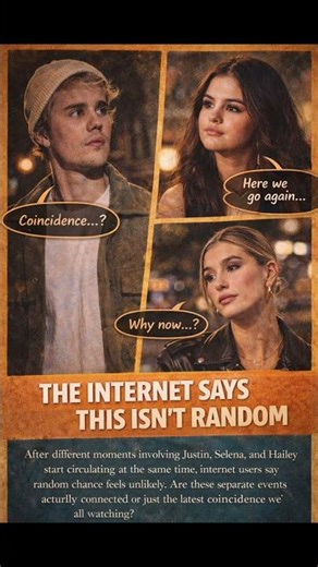 This Isn’t Random” 😳 Internet Links Justin, Selena & Hailey’s Perfect Timing