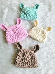 Bunny Hat Crochet Pattern