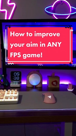 How to improve your aim in ANY FPS game! #aimlab #pcgaming #gaming #steam #pctips #pcsetup #fortnite #warzone #r6siege #csgo