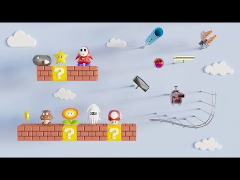 Super Mario Bros. Theme Played on Different Instruments With Marble!