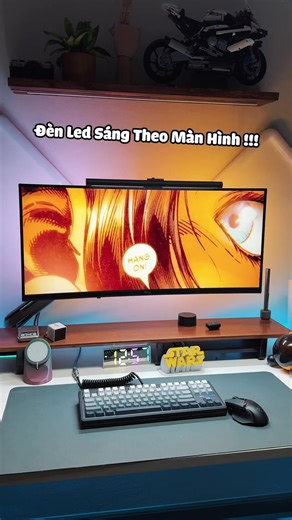 Bộ Đèn LED RGB Cho Góc Làm Việc Đẹp Hơn