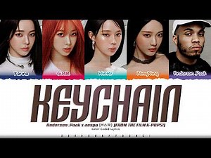 Anderson .Paak & aespa 'Keychain' Lyrics (에스파 Keychain 가사) [Color Coded Lyrics] | ShadowByYoongi
