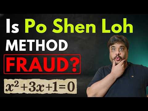 Po Shen Loh Method EXPOSED? 🤯 Fastest Way to Solve Quadratic & Cubic Equations | Anshul Sir