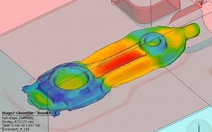Simufact Forming连杆锻造