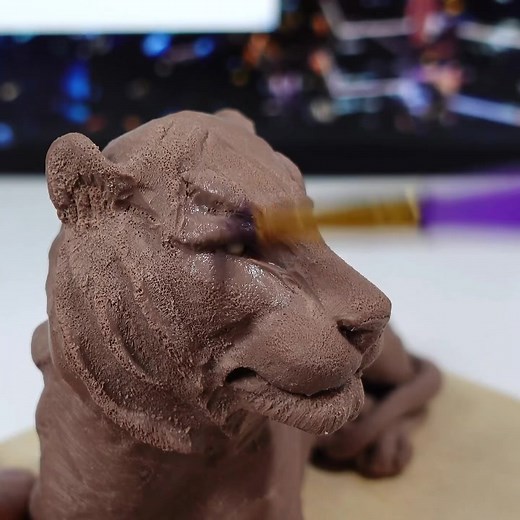 Tiger Clay Sculpture Tutorial