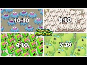 All My Singing Monsters Cursed Islands compilation (Ratings)