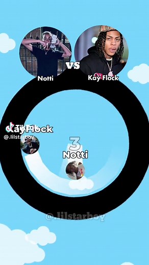 Kay Flock VS Notti: Marble Race Funimate Challenge