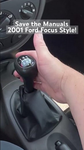 Save the Manuals 2001 Ford Focus Style! #savethemanuals #automobile #manualgearbox