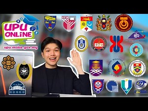 UPU 升学攻略 | 进入名校不是梦 | UM UPM UKM USM UTM UUM UPSI UMK UMT UPNM UNIMAS UMS UTHM UTEM UMP UNIMAP UNISZA