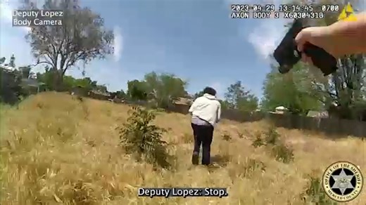 Footage released of deadly shooting involving suspect, Merced County deputy