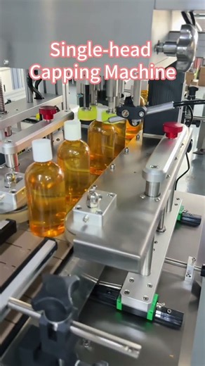 Single Head Capping Machine | Automatic Bottle Capping Equipment