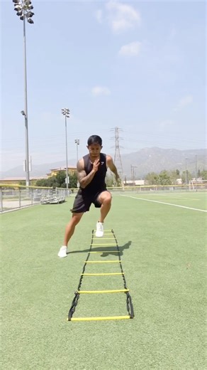 Advanced Footwork Drill with Speed Ladders - Get Quick Feet
