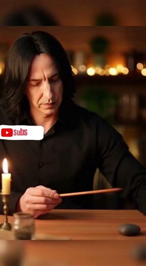 Severus Snape practicing Magic ASMR #severussnapedit #severussnape #asmr