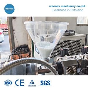 PP/PE PVC Two Layer Coating Extruder Plastic Coated Steel Pipe Machine