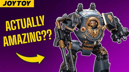 Joy Toy Space Wolves Contemptor Dreadnought – Powerful Detail Up Close