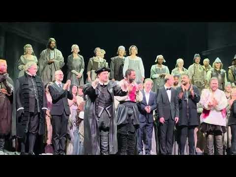 Met Opera Gala .Verdi's MACBETH. Quinn Kelsey , Lise Davidsen, Ryan Speedo Green.