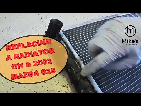 2001 Mazda 626 Radiator Replacement