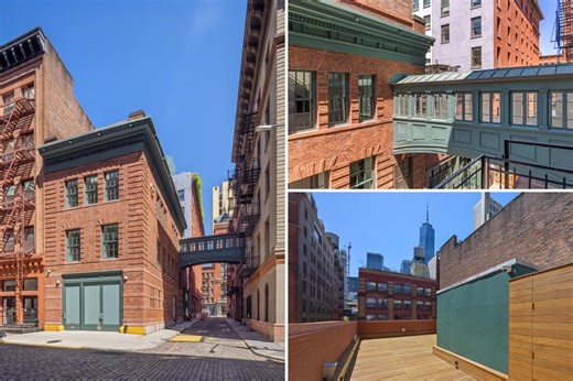 Exclusive | Rare NYC compound connected by a famed ‘skybridge’ asks $30M : ‘This is a very unique opportunity’
