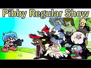 Corrupted Regular Show (FNF Mod) Fallen Power Come Learn With Pibby!