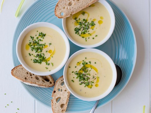 Soupe poireaux - pommes de terre