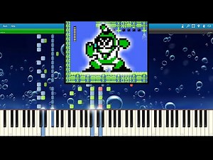 Mega Man 2 - Bubble Man's Stage Synthesia