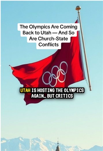 The Olympics Are Coming Back to Utah — And So Are Church-State Conflicts Utah Utah History Utah Living Utah Olympics Church and State Religious Freedom #UtahOlympics #ChurchAndState #FirstAmendment #ReligiousFreedom #Constitution