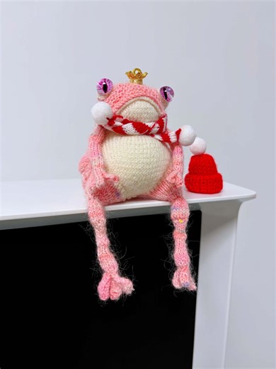 Poseable Crochet Wizard Frog With Clothes and Hat , Hand-knit Amigurumi Doll - Desk Decor - Etsy Australia