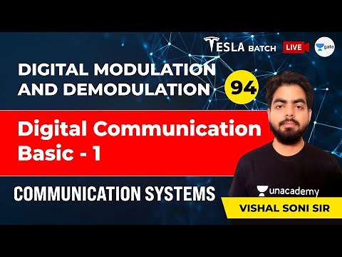 Digital Communication Basic | Communication Systems | Lec 94 | GATE/ESE (EE, ECE) | Vishal Soni