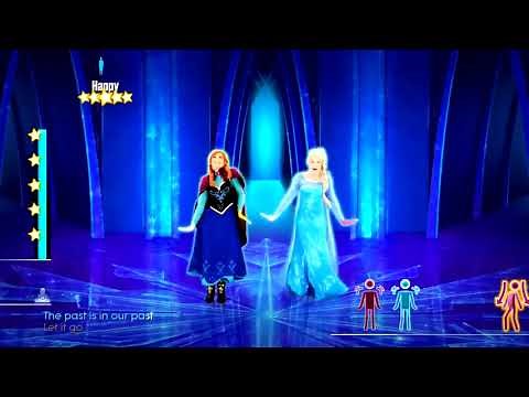 Disney Frozen Let it Go in Just Dance! Games Disney Princess Anna Elsa