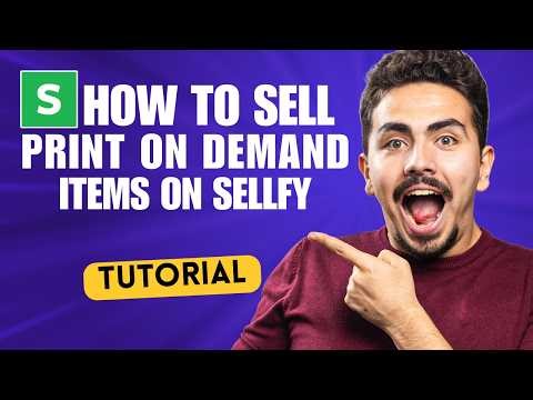 How to Sell Print on Demand Items on Sellfy [2026 Full Guide]