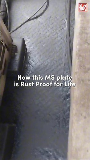 UC-555 Application on MS Chakkar Plate | Rust Proofing for Lifetime 👍 #uc555