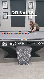 131K views · 2.1K reactions | The Machine Gun Shot! The 20 balls one is for sure one of the hardest shots I ever made #spin #pool #trickshot #9ball #snooker #billiards #8ballpool #8ball #trick #bida | Florian 'Venom' Kohler | Facebook